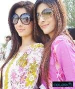 awra Hocane with sister urwa Hocane