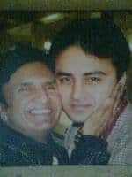 Honey Albela with father Albela