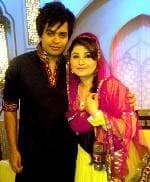 Naveed Raza with Javeria Jalil