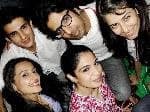 Momal Sheikh with Syra Yousuf Sheroz Sabzwari and friends