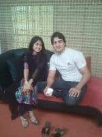 Hammad Farooqi with Sajal Ali