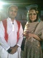 Honey Abela with Zeba Bakhtiar