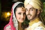 Momal Sheikh with Husband