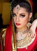 Sidra Batool as a Bride