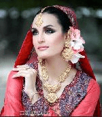 Nadia Hussain in bridal shoot