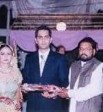 Adil Murad With His Wife Marrium And Fareed Ghazi