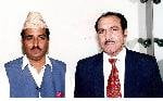 Alhaj Khursheed Ahmed with actor mustafa qureshi