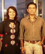 Farah Hussain With Sajjad Ali