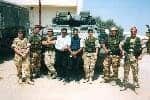 Farhan Aslam covered Iraq war along with British Troops