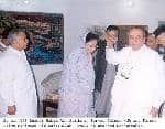 Hakim Ali Zardari and Faryal Talpur