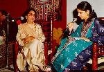 Malika Pukhraj Being Interviewed by her grand daughter Roshaneh Zafar