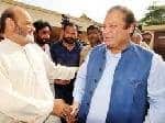 Mumtaz Bhutto with nawaz sharif