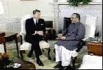 President Reagan And Gen. Zia ul Haq