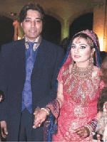 Saud with wife Javeria