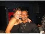 Shoaib Akhtar During party with his girlfriend