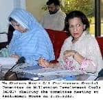 Special Committee meeting With Shahnaz Wazir Ali