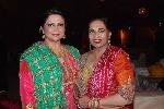 Tahira with sister Saifi