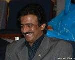 Tauqeer Nasir in smiling face