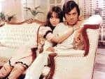 Waheed Murad with Kavita in a scene from one of his films.