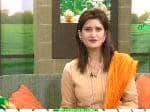 Paras Khursheed in morning show